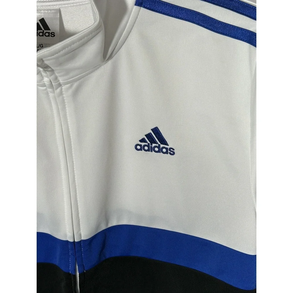 Adidas track jacket Youth large 14-16 New With Tag‎ Original Price $45